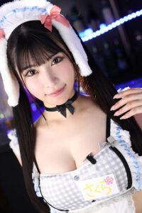 【VR】【8K VR】都内某所、ネットで噂の人気バニーズコンカフェにドハマりした顔面最強W誘惑！ 後編:さくら││ハイクオリティVR│urvrsp00282